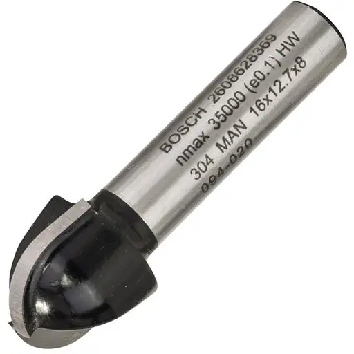Фреза галтельна Bosch Professional Std S8 R8 D16 L12.4 (2.608.628.369)