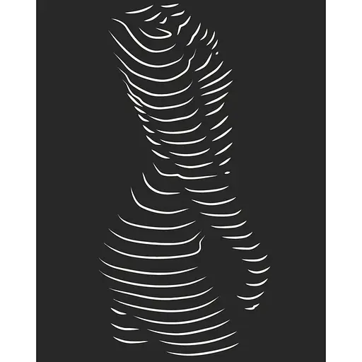 Картина за номерами "Звабливий силует" 10117-AC 40х50 см