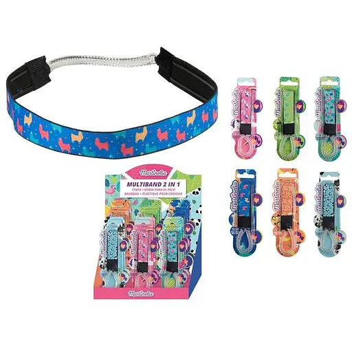 Обруч Martinelia з резинкою для волосся (3005W) - фото 2