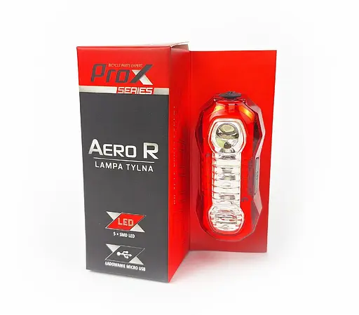 Велосипедна фара задня Proх Aero R 40 Lm USB (G0000306) - фото 4