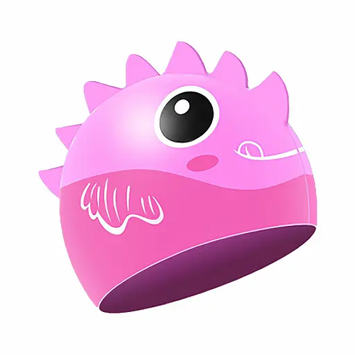 Дитяча Шапочка для плавання 6-12 роківRenvo Sentani JR Рожевий OSFM (1SC300-05) - фото 5