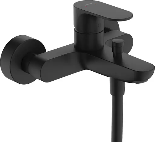 Змішувач Hansgrohe Rebris для ванни Matt Black 72440670 Чорний матовий - фото 1