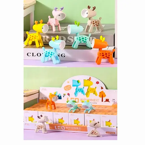 Лампа Олененок (в ассортименте)