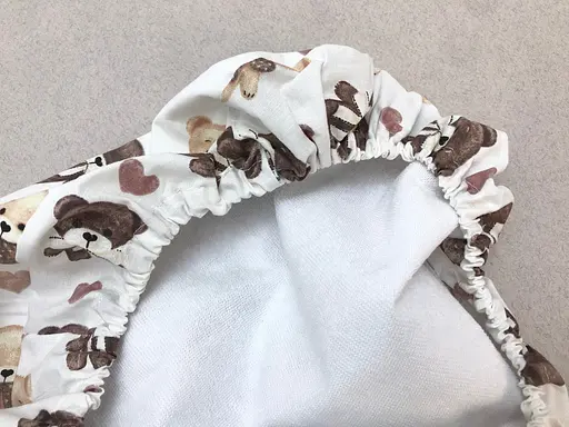 Простынь хлопковая Moontime в коляску "Мишки" - фото 2