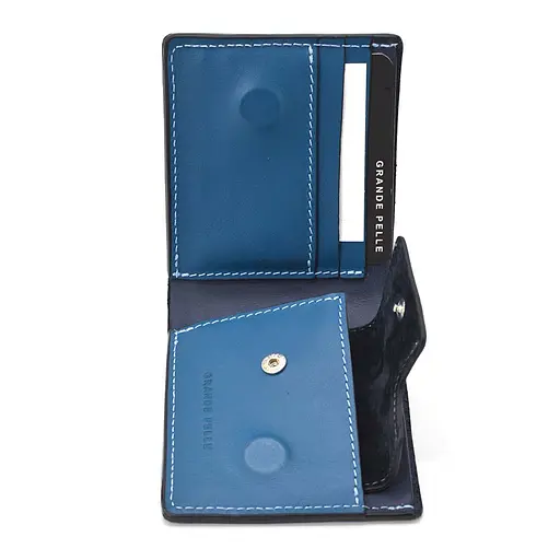 Мужской кожаный кошелек Grande Pelle acs0029290 - фото 5