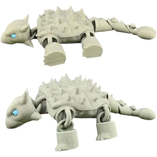 3D Игрушка Динозавр Анкилозавр, 22 см, подвижный