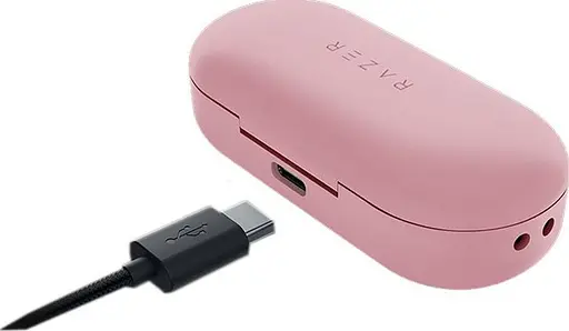 Навушники Razer Hammerhead True Wireless Quartz Pink (RZ12-02970600-R3M1) - фото 3