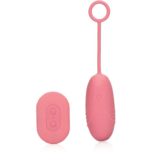 Віброяйце Loveline Ultra Soft Pink Arabesque 7.5 см (рожевий)