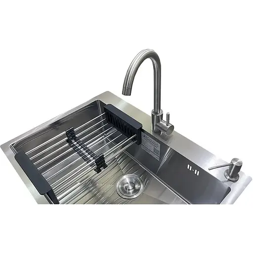 Комплект мойка + смеситель Romzha Arta U-650S Max (A) - фото 4