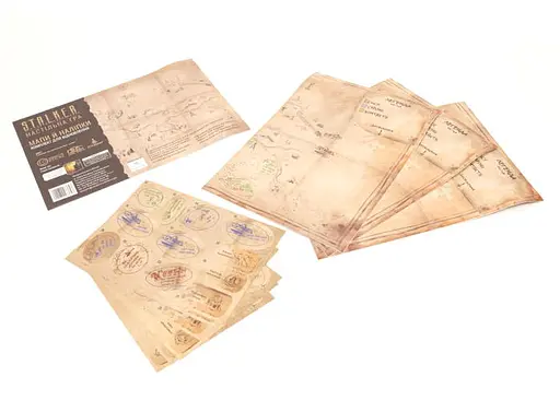 Настольная игра Ігромаг S.T.A.L.K.E.R. Maps & Stickers Recharge Pack (укр.) - фото 2