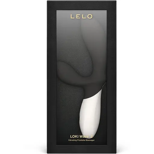 Массажер простаты Lelo Loki Wave 2 Black 2 мотора движение + вибрация - фото 4