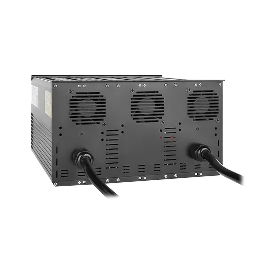 Зарядний пристрій для акумуляторів LiFePO4 48V (58.4V)-80A-3840W-LED - фото 3