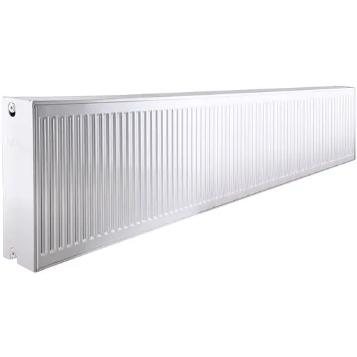 Радіатор сталевий панельний Kalite 33 низ/справа 500x2600 (без INNER) 000018294, Білий - фото 1