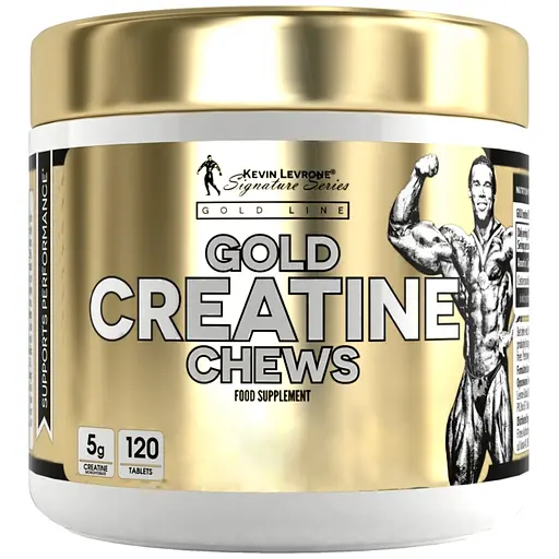 Креатин Gold Creatine Chews, 120 жувальних таблеток Екзотик Kevin Levrone 000308816