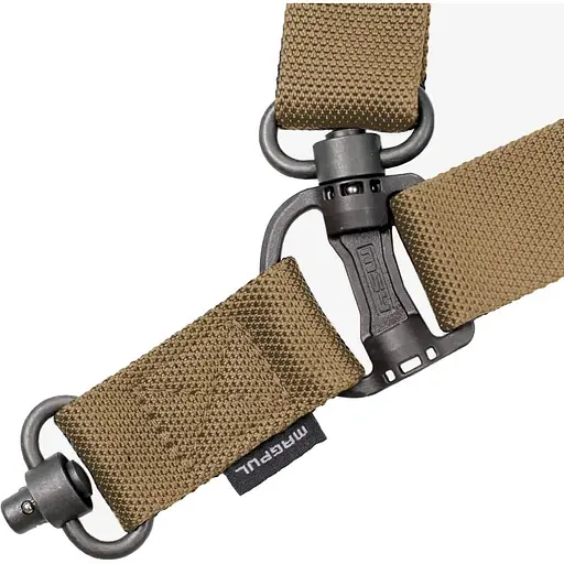 Ремінь збройовий одноточковий Magpul MS4 Dual QD G2 FDE - фото 2