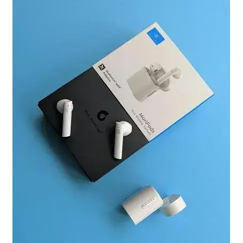Наушники TWS Haylou T33 MoriPods Earbuds white RU - фото 3