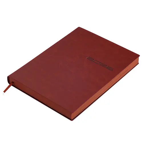 Щоденник датований Buromax Ideal 2026 A5 коричневий (BM.2175-19) - фото 2