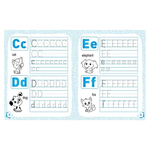 Готуємось до школи Англійський алфавіт КЕНГУРУ 822007 від 5 років - фото 3