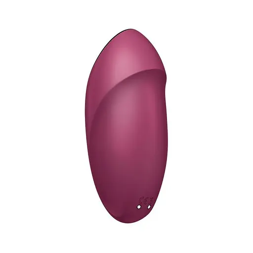 Вібратор для клітора Satisfyer Tap Climax 1 11 см бордовий - фото 3
