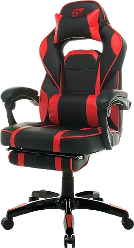 Геймерское кресло GT Racer черное с красным (X-2749-1 Black/Red) - фото 3