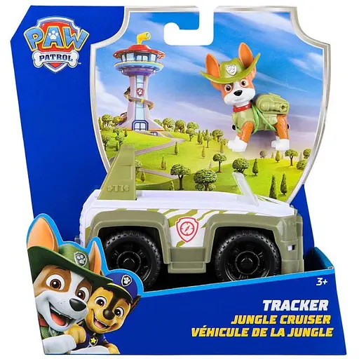 Игровой набор Paw Patrol базовый спасательный автомобиль с водителем Трекер (SM97237/6071224) - фото 6