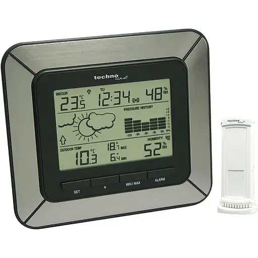 Метеостанция Technoline WS9273 IT Alu/Black (WS9273) - фото 1