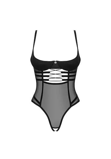 Боди Obsessive Roxelia M/L черный - фото 5