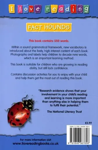 I Love Reading. 550 Words. Minibeasts - фото 2