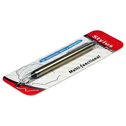 Стилус ємнісний, з отвором для кріплення, золотистий - фото 2