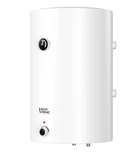 Водонагрівач електричний Aquatronic, 2 кВт, сухий ТЕН, 50 л універсальний, циліндричний, білий (Round D504620 B4) - фото 3