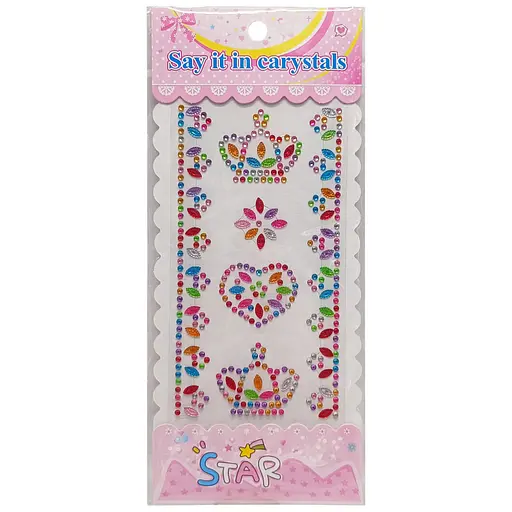 Наклейка камені "Зіроньки" Bambi XY-005 для авто, ноутбуків, телефонів Вид 5 - фото 1