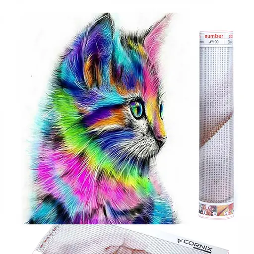 Набір алмазної мозаїки (вишивки) Cornix Art 40 x 30 см AY06 - фото 1