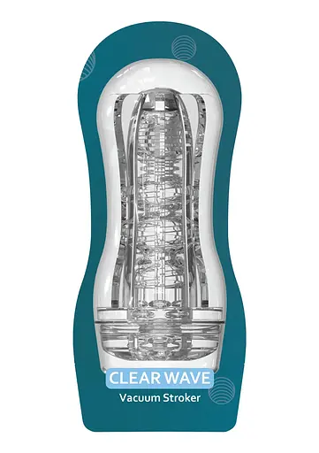 Мастурбатор ToyJoy Clear Wave (прозорий) - фото 3