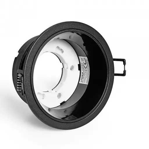 Світильник Videx під лампу GX53 врізний Чорний (VL-SPF28R-B) - фото 2