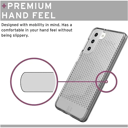 Оригинальный противоударный чехол UAG Lucent для Samsung Galaxy S21 (6.2") Ice (21281N314343) - фото 6