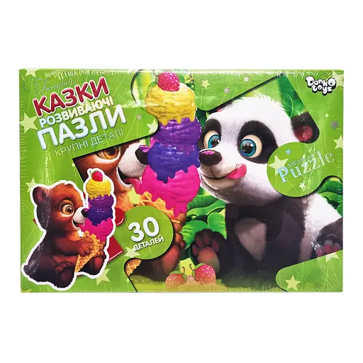 Пазлы большие детали Danko Toys, 30 элементов, Mx30-07 (в ассортименте)