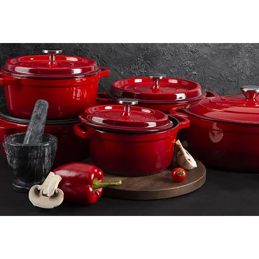 Гусятниця (ростер) чавунна Ringel Essen з кришкою 4.5 л (30х23 см) (RG-2308-30) - фото 8