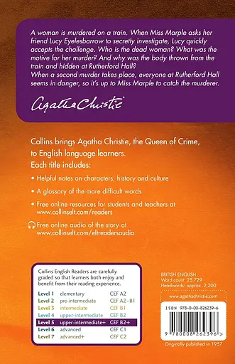 4.50 From Paddington: B2+ Level 5 (Collins Agatha Christie ELT Readers) - фото 2