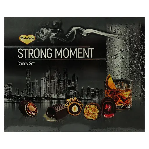 Набор конфет Shokoladno Strong Moment 225 г 