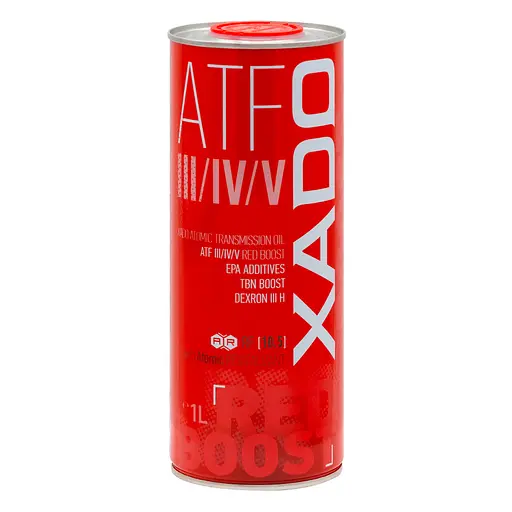 Трансмиссионное масло Xado Atomic Oil Red Boost ATF III/IV/V 1л(XA 26129) - фото 1