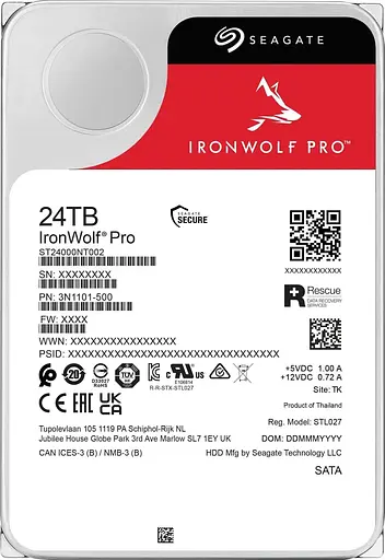 Жорсткий диск Seagate HDD 3.5 24TB (ST24000NT002) - фото 1
