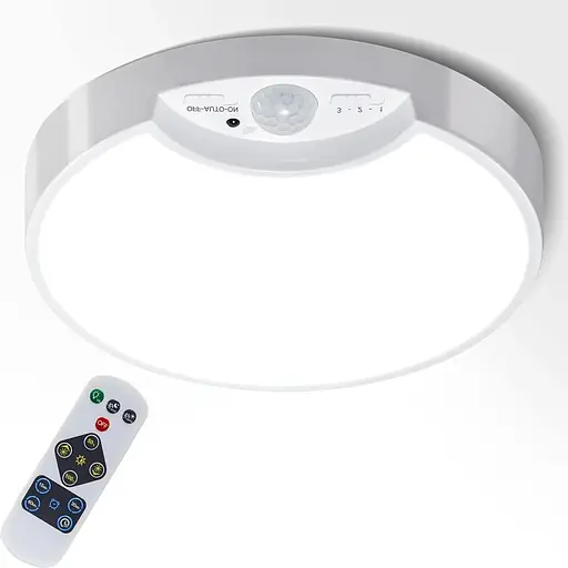 Потолочный светильник с датчиком движения и пультом дистанционного управления USB