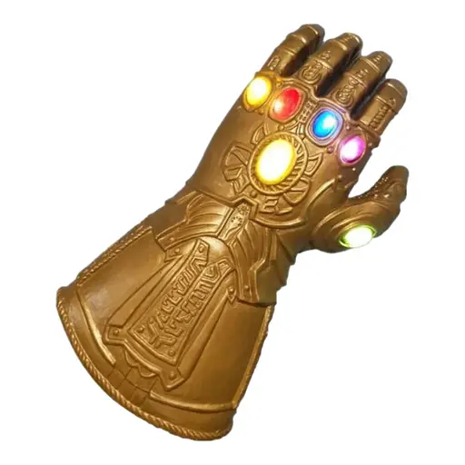 Світлодіодна дитяча рукавичка Нескінченності Таноса Месники 27 см TN 05 - фото 1