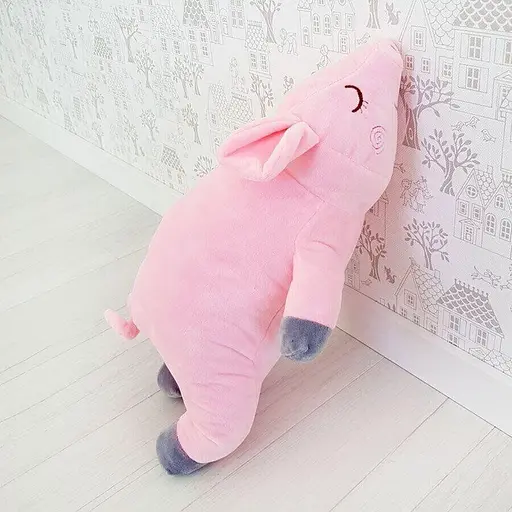 М'яка іграшка Свинка соня 43см - фото 3