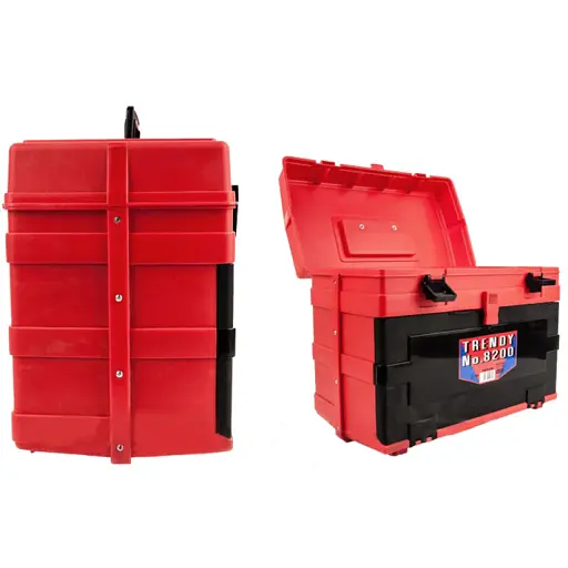 Ящик Meiho Trendy 8200 420x245x326mm Red - фото 4