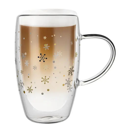 Набір чашок Ringel Guten Morgen 2 шт по 450 мл подвійна стінка (RG-0002/2*450 NY) - фото 3