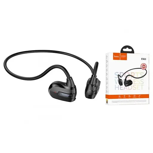 Бездротові навушники Bluetooth Hoco ES63 Graceful (Чорні) - фото 2