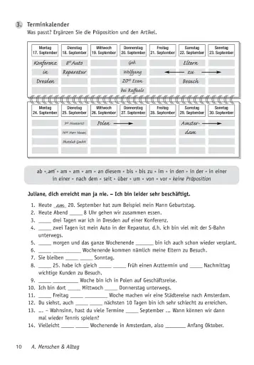 Deutsch üben 15. Präpositionen Buch - фото 3