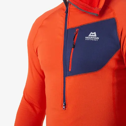 Кофта Mountain Equipment Eclipse Hooded Mens Zip T Magma S (1053-ME-005727.01644.S) - фото 5