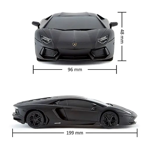 Автомобіль на радіоуправлінні LAMBORGHINI AVENTADOR LP 700-4 KS DRIVE 124GLBB світяться фари - фото 5